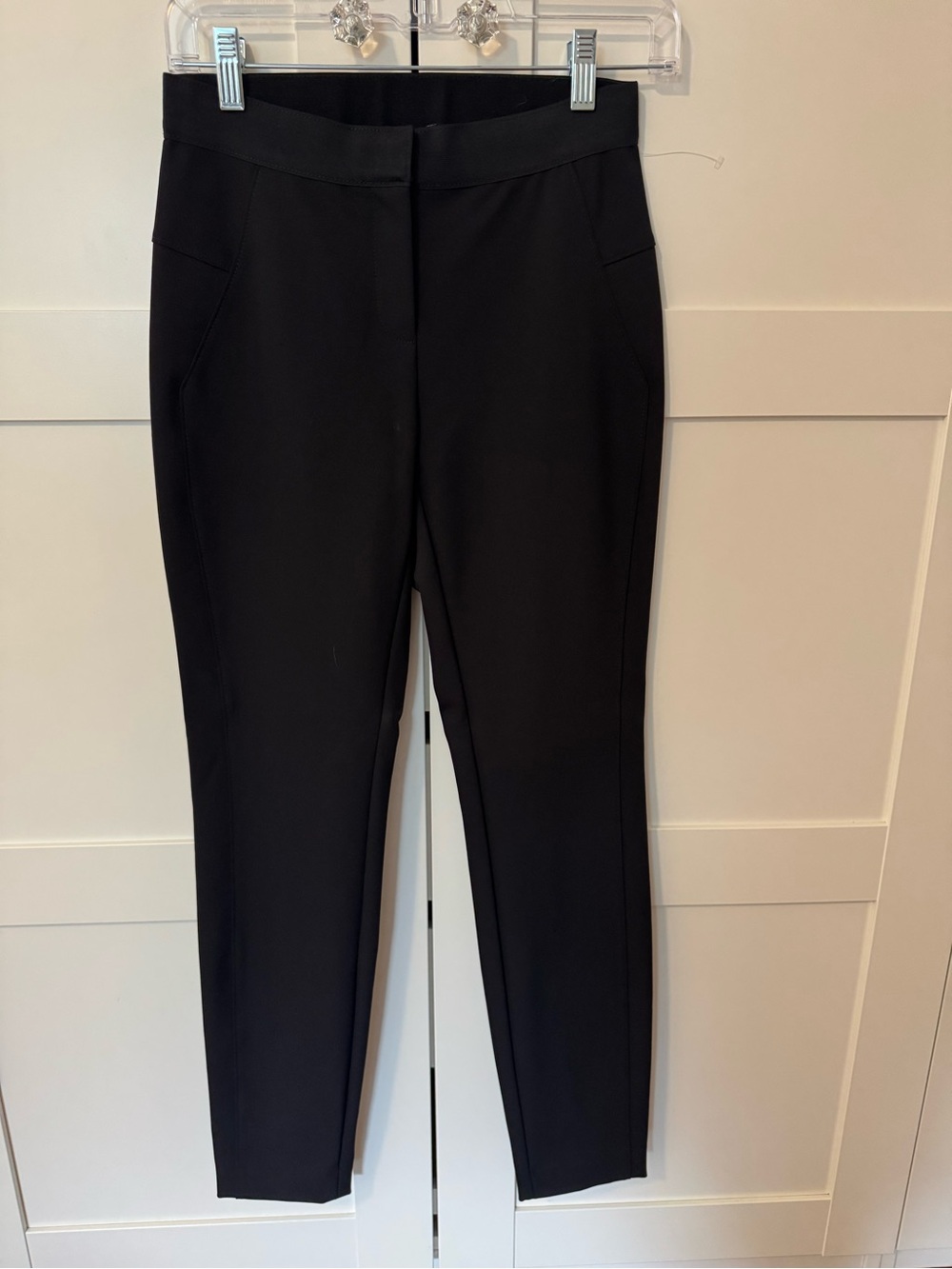 Lafayette 148 New York Black Skinny sleek Ankle Pants